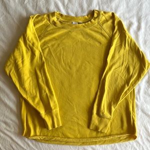 Gap Women’s Sweatshirt in Sunshine Yellow ☀️ Excellent Condition Small